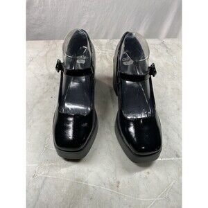ASOS Design Platform Maryjane Women’s 9 Black Patent Leather